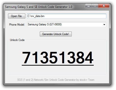 Samsung S3 Unlock Code Generator Free